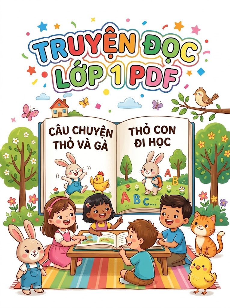Truyện Chữ To Cho Bé Tập Đọc PDF
